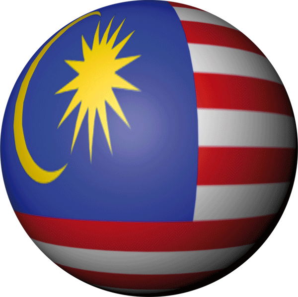 Malaysia | Sticker in ball shape