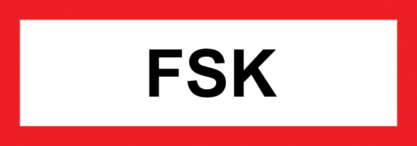 Feuerwehr Aufkleber - FSK