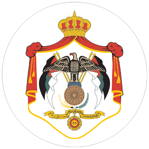 Jordan | Coat of arms as sticker