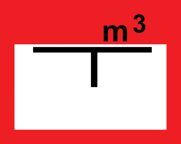 Feuerwehr Aufkleber - Löschwasserbehälter