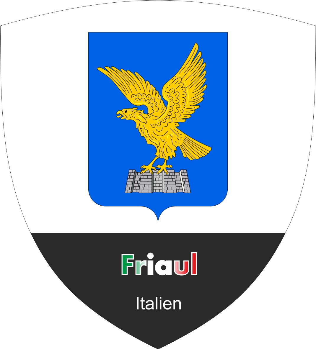 Friaul | Wappen als Aufkleber