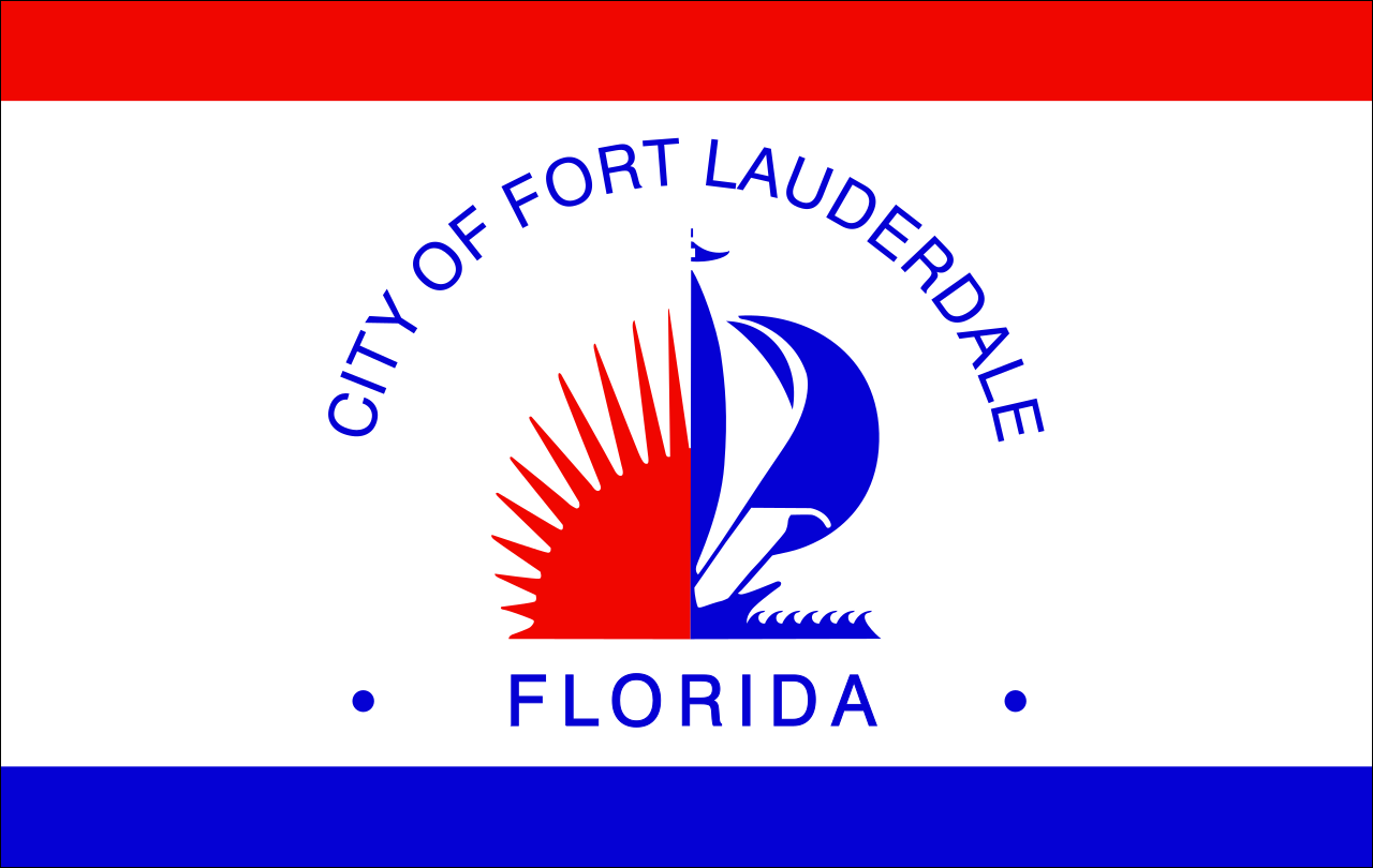 Stadtflagge Fort Lauderdale