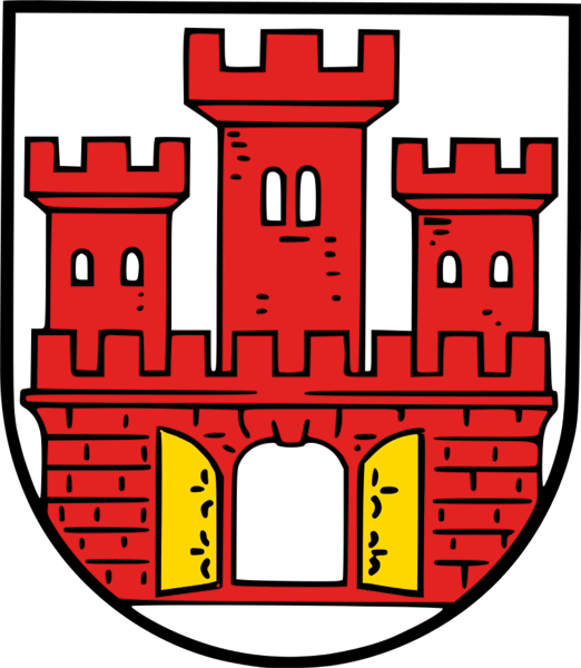 Stadtwappen von Weilheim in Oberbayern