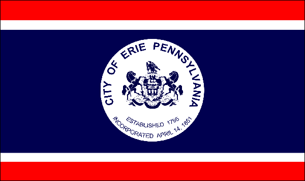 Stadtflagge Erie