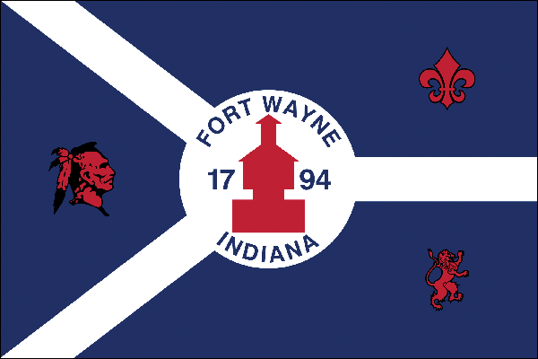 City flag Fort Wayne