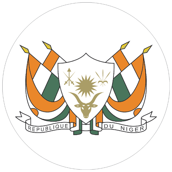 Niger | Wappen als Aufkleber