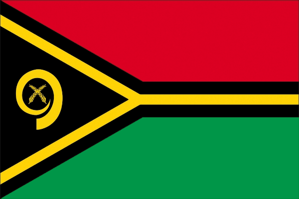 Vanuatu | Flagge -gleiche Größe