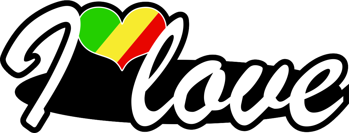 Congo (Rep.) | I love ... sticker