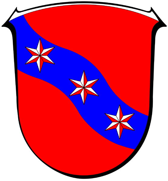 Stadtwappen von Erbach (Odenwald)
