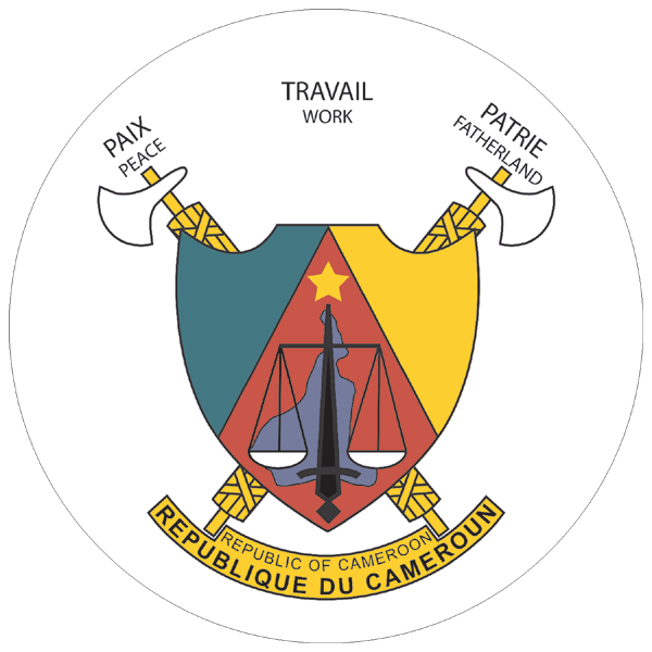 Cameroon | Coat of arms as sticker