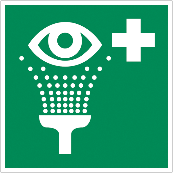Rettungszeichenaufkleber .011- E011 Augenspüleinrichtung
