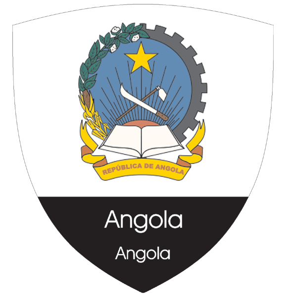 Angola | Wappen als Aufkleber (2) 