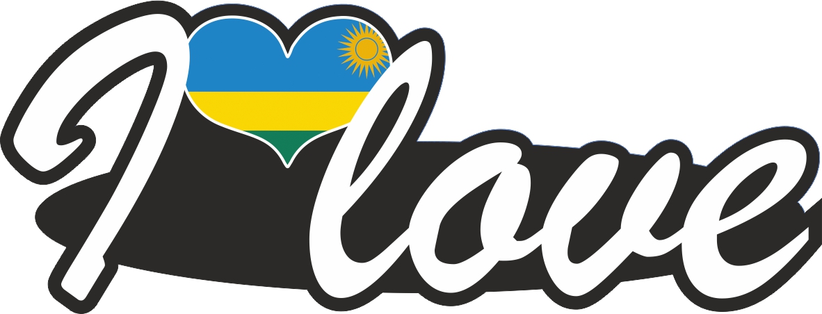 Rwanda | I love ... sticker