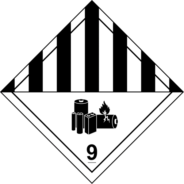 Gefahrgutaufkleber .041-Kategorie 9