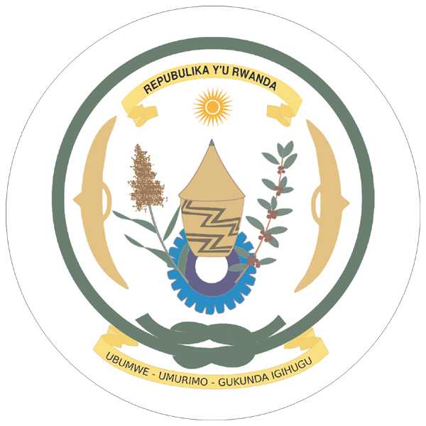Ruanda | Wappen als Aufkleber