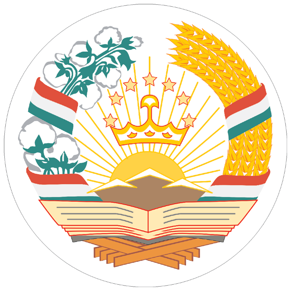 Tajikistan | Coat of arms as sticker