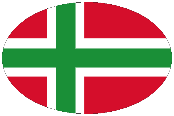 Aufkleber - Bornholm (oval) Aufkleber - Bornholm (oval)