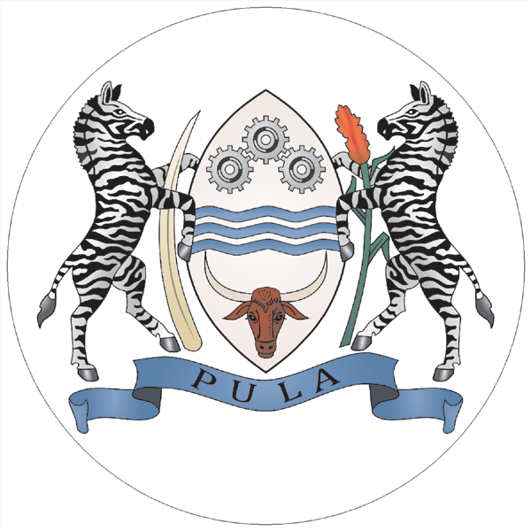 Botswana | Wappen als Aufkleber 