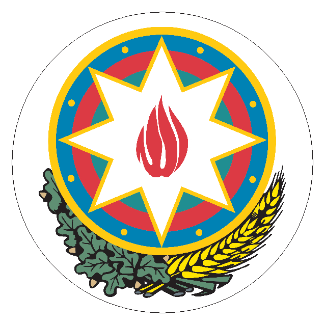 Aserbaidschan | Wappen als Aufkleber Aserbaidschan | Wappen als Aufkleber