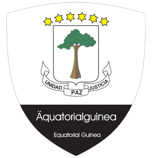 Equatorial Guinea | Coat of arms as sticker (2) 
