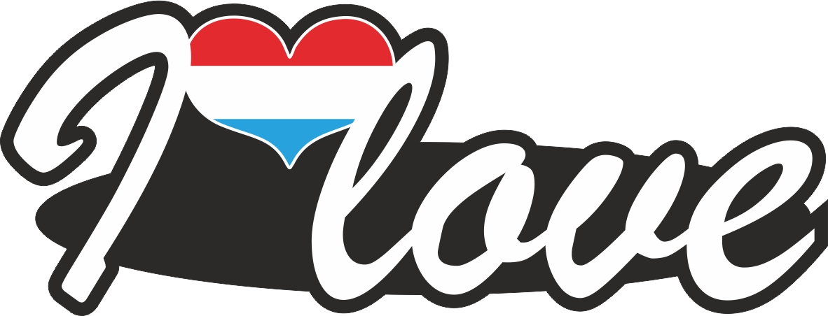 Luxemburg | I love ... Aufkleber