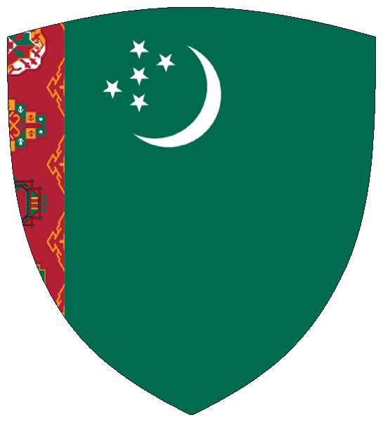 Turkmenistan | armorial sticker