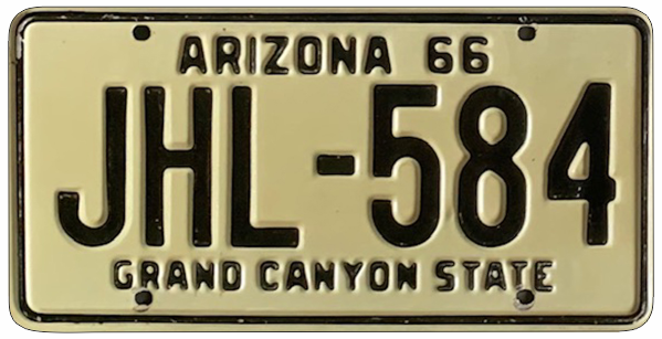 USA-Kennzeichen als Aufkleber | Arizona.1 USA-Kennzeichen als Aufkleber | Arizona.1